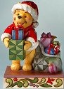 Disney Traditions by Jim Shore 4016566 Santa Pooh with Presents