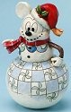 Disney Traditions by Jim Shore 4016571 Swaying Mickey Snowman