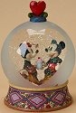 Jim Shore Disney 4020798 Sweetheart Sundaes 100mm Waterball