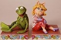 Jim Shore Disney 4026093 Kermit & Piggy Bookends