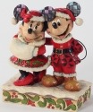 Jim Shore Disney 4027934 Holiday Duet Figurine