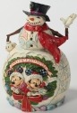 Jim Shore Disney 4028285 Seasons Greetings Figurine