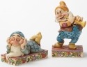 Disney Traditions by Jim Shore 4032871 Sleepy and Happy Figurine