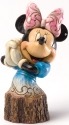 Jim Shore Disney 4033289 Minnie Carved by Heart