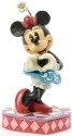 Jim Shore Disney 4037519 Minnie with Love Symbol