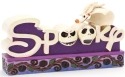 Jim Shore Disney 4038492 Jack Spooky Word Plaque