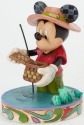 Jim Shore Disney 4038493 Mickey Fishing Fig