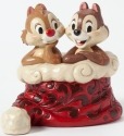 Jim Shore Disney 4039036 Chip n Dale in hat