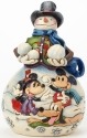Disney Traditions by Jim Shore 4039037 Snowman w bas relief