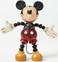 Jim Shore Disney 4039070 Poseable Mickey