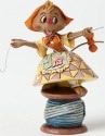 Disney Traditions by Jim Shore 4039085 Suzy on spool of thread