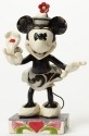 Jim Shore Disney 4043666 Minnie Black and White w