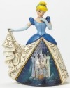 Jim Shore Disney 4045239 Cinderella with Castle Dress