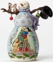 Jim Shore Disney 4046019 Snowman - Pluto's Christ