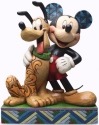 Jim Shore 4048656 Mickey and Pluto