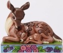 Disney Traditions by Jim Shore 4049640 Bambi laying down with M