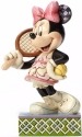 Jim Shore Disney 4050404 Minnie tennis