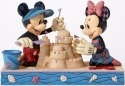 Jim Shore Disney 4050413 Seaside Mickey and Minnie