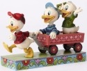 Jim Shore Disney 4054283 Huey Dewey and Louie on