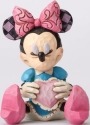 Jim Shore 4054285 Mini Minnie with a hear