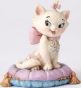 Jim Shore Disney 4054288 Mini Marie Cat on a pillow