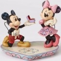 Jim Shore 4055436 Mickey Proposing to Minnie