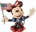 Jim Shore 4056744 Mini Patriotic Minnie