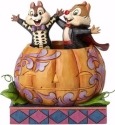 Jim Shore Disney 4057947 Chip and Dale in Pumpkin