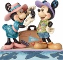 Jim Shore Disney 4059731 Travel Mickey and Minnie