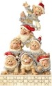 Jim Shore 6000942 Seven Dwarfs White Wonderland