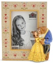 Jim Shore Disney 6001369 Beauty and the Beast Photo Frame