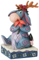 Jim Shore Disney 6002844 Eeyore Christmas Personality Pose