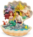 Disney Traditions by Jim Shore 6005956 Little Mermaid Shell Scene Figurine