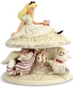 Jim Shore Disney 6005957 Alice White Woodland Figurine