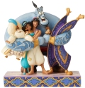 Jim Shore 6005967 Aladdin Group Hug Figurine