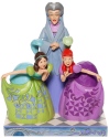 Jim Shore Disney 6007056 Lady Tremaine and Anastasia Figurine