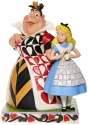 Jim Shore 6008069 Alice and Queen of Hearts Figurine