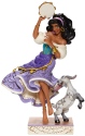 Jim Shore 6008071 Esmeralda and Djali Figurine