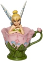 Jim Shore Disney 6008076 Tinkerbell Sitting in Flower Figurine