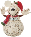 Jim Shore 6008976 Mickey Mouse Snowman Figurine