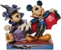 Jim Shore 6008989 Minnie Witch with Vampire Figurine