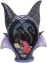 Jim Shore Disney 6008996 Maleficent Headdress Scene Figurine