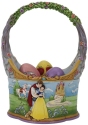 Jim Shore 6010105 Snow White Basket and Eggs Figurine