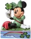 Jim Shore Disney 6010109N Minnie Mouse & Shamrock Figurine