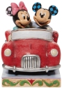 Jim Shore 6010110 Minnie and Mickey In Car Figurine