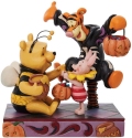 Disney Traditions by Jim Shore 6010864 Pooh and Friends Halloween Figurine