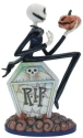 Jim Shore Disney 6010866 Jack Pumpkin On Gravestone Figurine