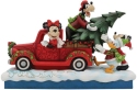 Jim Shore 6010868 Red Truck with Mickey and Friends Figurine