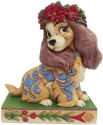 Disney Traditions by Jim Shore 6010876N Lady Christmas Pose Figurine
