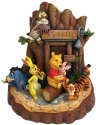 Disney Traditions by Jim Shore 6010879 Pooh Carved By Heart Figurine